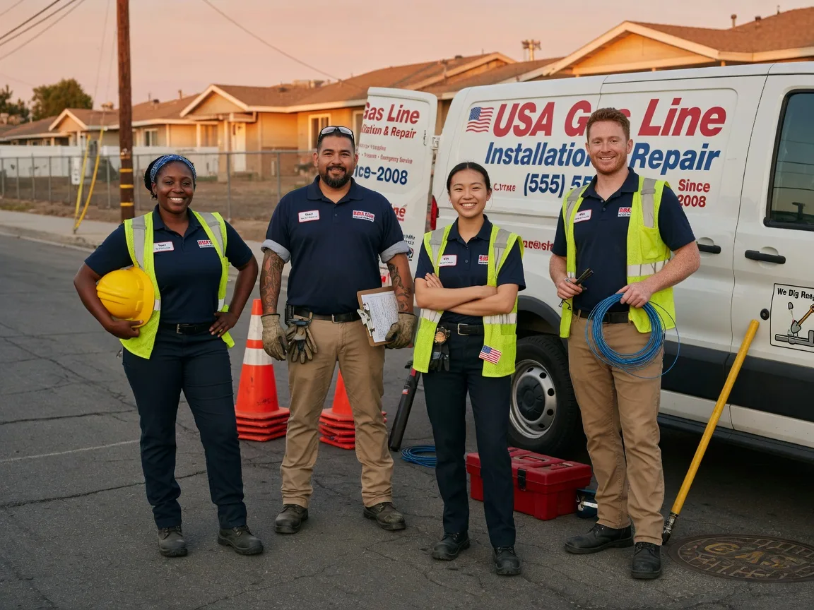 Gas Line Installation company in Minford, OH